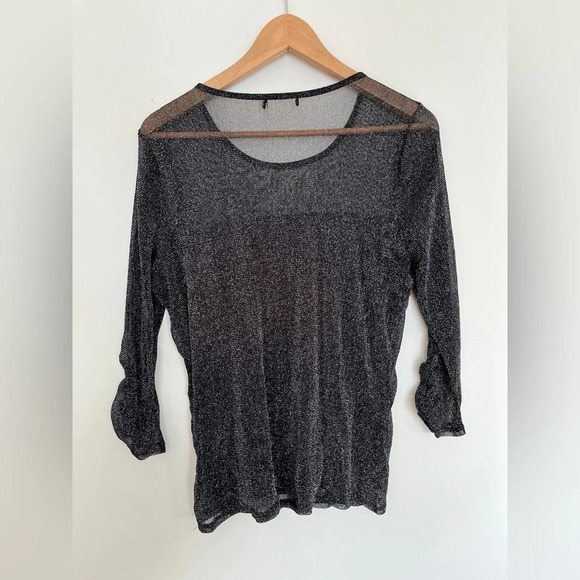 Reitmans gillet mesh with sparkles size med - Picture 2 of 6